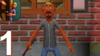 Crazy Scary Neighbor - Gameplay Walkthrough Part 1 (Android)