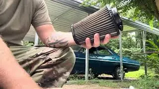 How To Clean and Oil a K&N Filter with no Expensive Kit or K&N Oil.