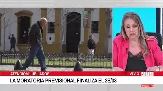 🔵 DESPUÉS DE 20 AÑOS, FINALIZA LA JUBILACIÓN CON MORATORIA
