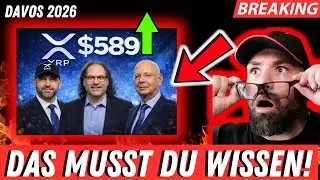 RIPPLE & XRP IN DAVOS 🇨🇭 BRAD GARLINGHOUSE SPRICHT BEIM WEF &ndash; DAS MUSST DU JETZT WISSEN!