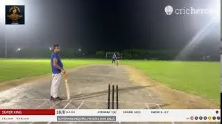 Estate Warriors vs Super King | Live - Noida Shaheed Bhagat Singh Cricket Stadium - Noida sector 135