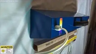 15W Handheld Germicidal Lamp: EcoPure UVC 15, UVC Lamp PHILIPS, Poland/ SANKYO DENKI, Japan
