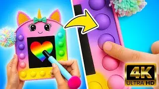 😍 Manualidades con POP IT! Relaxing & Fun Crafts for Kids 🌈 ✨ Sam el Slime y su Taller M&aacute;gico
