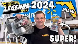 Hot Wheels 2024 Legends Tour Miami FL - I FOUND A SUPER TREASURE HUNT!!