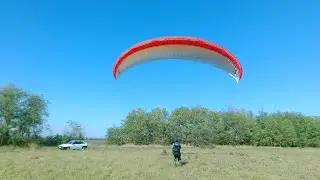 Тест ПАРАПЛАНА Airwave Sport 4 🪂👍🤝 Класс: EN-B/ Вилка: 60-85/ Год:2008 🦅🏞️