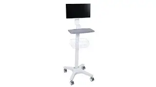 WEIYE Hospital Laptop Trolley Monitor Cart Mobile Workstation Computer Carts