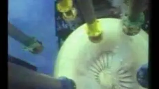 Chicken gun at a Rolls Royce Trent 500