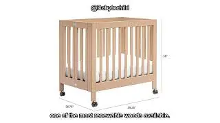 Babyletto Origami Mini Crib Review: The Ultimate Solution for Small Spaces and Safe Sleep.