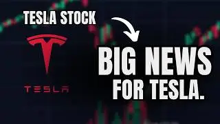 Massive News for Tesla Stock!! + The Stock Market is Getting Scared Again..
