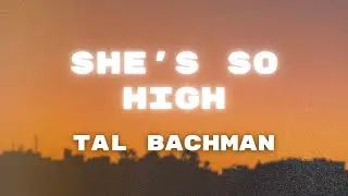 Tal Bachman - She's So High (Lyrics) ❤️ 90's Pop Rock Songs