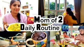 🌞Daily Vlog | Indian Mom Night Routine to Relaxed Morning Homemaking | Healthy Cooking🍲