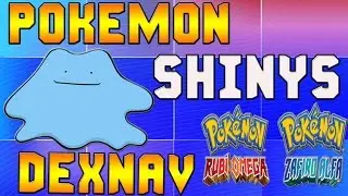 Como Conseguir Pokemon Shinys con el Dexnav y Habilidades ocultas en  Rubi Omega y Zafiro Alfa