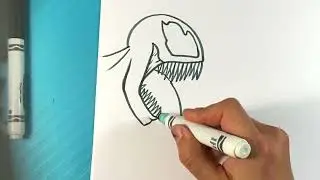 EASY How to Draw VENOM
