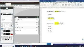 Nspire Calculator Skill - Ctrl Var for Equivalence