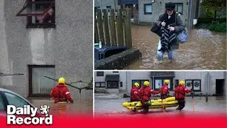 LIVE FROM BRECHIN: Scotland hit by flooding following Storm Babet