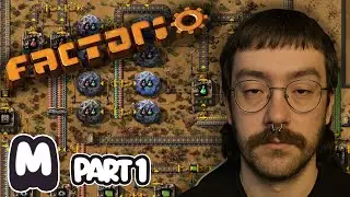 Mempa plays: FACTORIO [To Fall Asleep To - UNEDITED VOD] PART 1