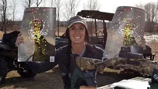 Long Beard XR patterns from 20 to 70 yards at Range
