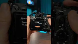Имбовая прошивка 5.0 для Sony A7sIII🔥🔥🔥 #shorts #sony #a7siii #sonya7s3 #sonya7siii