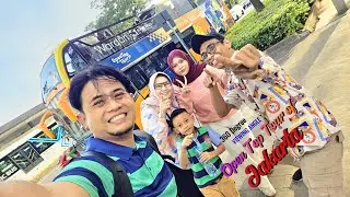 Open Top Tour of Jakarta-Bus Tingkat Atap Terbuka