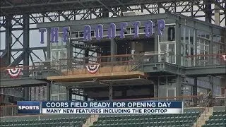 Coors Field ready for opening day