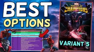 Best Options: #Symbiote, #Spider-Verse & Mystic | Variant 5 Prep Guide | Marvel Contest of Champions