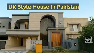 13 Marla UK Style Luxury Designer House | Modern Arched Elevation | For Sale in Bahria Town Phase 8 