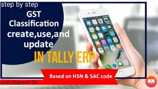 Create, Use, and Update GST Classifications