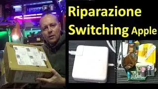 0331: Unboxing. Riparazione Alimentatore Apple modello Magsafe2