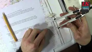 Captain License Chart Navigation &ndash; Course to Steer with Leeway Practice Problem 2