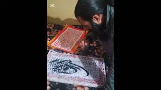 #painting #islamicart #calligraphy #arabic #trending #drawing #shortvideo