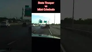 F**k Around and Find Out! #pitmaneuver #highspeedchase