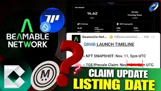 Beamble Network Airdrop Listing Date | Momentum Airdrop Claim | Bondex,Megaeth New Update