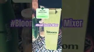 #Break Fast #Coffee# Bloom electric mixer
