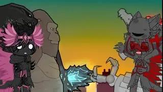 Kaijus react to Godzilla and Kong vs Mechagodzilla but it's low budget 