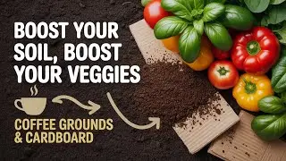 I Buried Coffee Grounds and Cardboard in My Garden - What Happened Next Will Shock You!