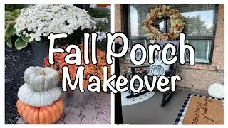 Fall Porch Makeover 2022 || small porch ideas