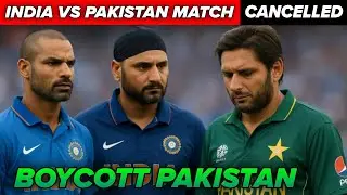 Indian Players Boycott Playing Against Pakistan | Ind Vs Pak Match Cancelled