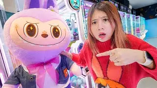 MAIN MESIN CAPIT BONEKA LABUBU RAKSASA!!
