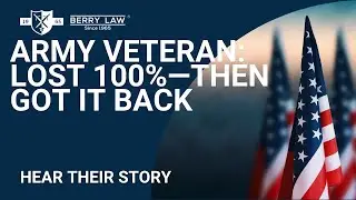 Army Veteran Thomas Lost His 100% VA Rating &mdash; Here&rsquo;s How He Got It Back | Berry Law