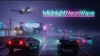 Chill Synthwave extra long Mix for Night Rides & Focus 🚦Midnight Neon Wave