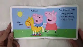 Peppa Pig - Piggy in the Middle - Ladybird - Board Book