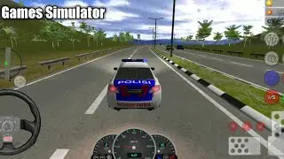 aag police simulator | Indonesian police car android simulator gameplay