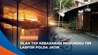 MADIUN - Fire crime scene investigation awaits the East Java Regional Police Forensic Laboratory ...