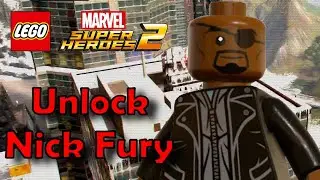 Unlock Nick Fury in LEGO Marvel Superheroes 2