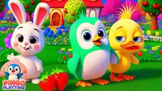✨🐧 Pip, Duckie & Bunny&rsquo;s Magic Day! | Fun Kids Song 🦆🐰🎶