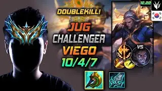 Challenger Jungle Viego Build Divine Sunderer Conqueror - Viego Jungle vs Sylas - LOL KR 12.22