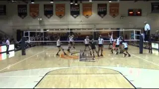CSU volleyball Match Point at Pepperdine