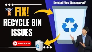 🚀 Исправление! Удаленные файлы не отображаются в Корзине в Windows 11