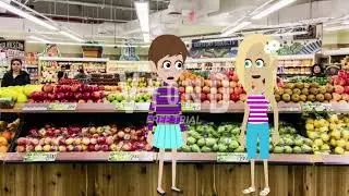 Nikki Maxwell Eats The Fruits Without Paying Inside Trader Joe's/Grounded (Ft. @MX_K1TT3N_3NBY)