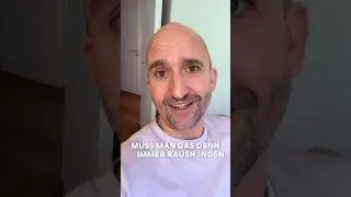 Muss man das denn raush&auml;ngen lassen??